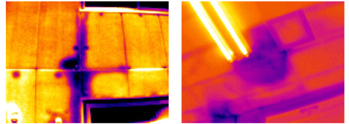 赤外線サーモグラフィー雨漏り調査・診断